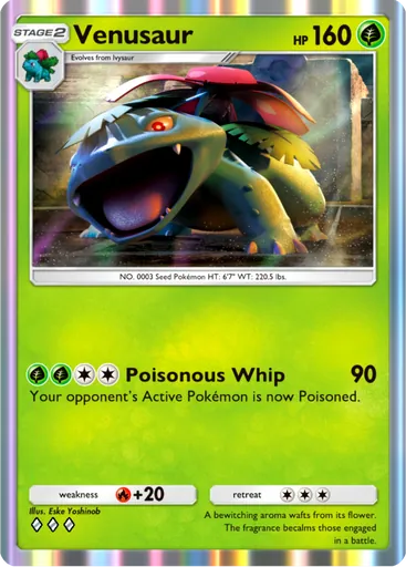 Venusaur (b1a-003) card in Pokémon TCG Pocket