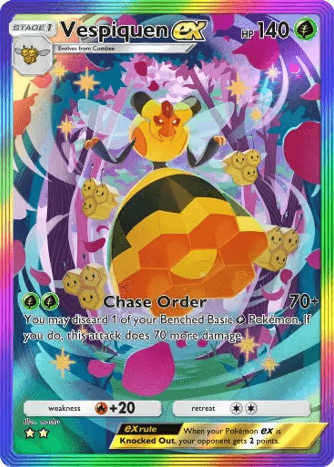 Vespiquen ex card by mashu