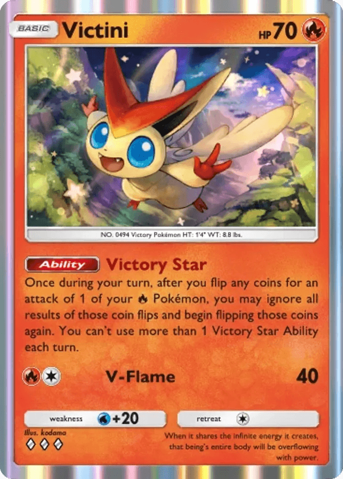 Victini (b4b-044) card in Pokémon TCG Pocket