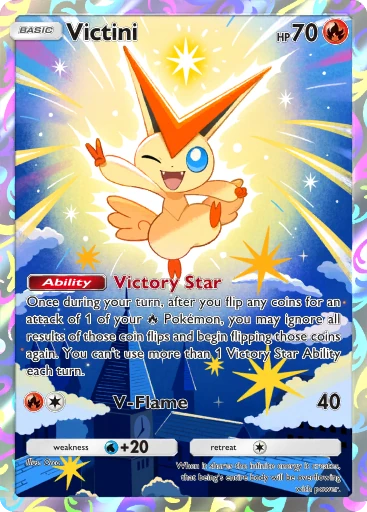 Victini (pb-049) card in Pokémon TCG Pocket