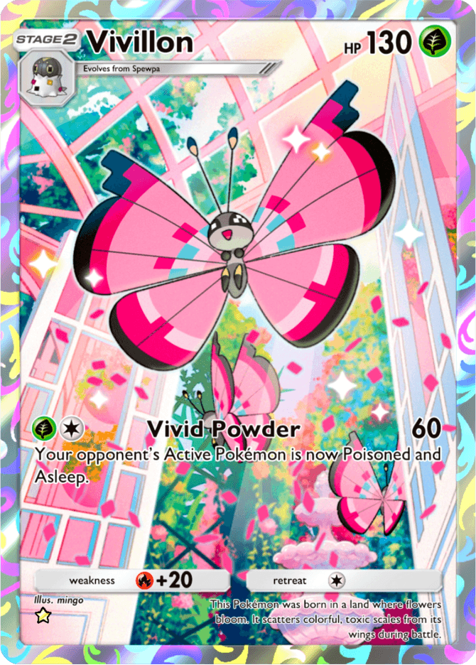 Vivillon card by mingo