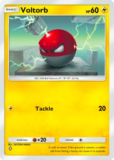 Voltorb (a1-099) card in Pokémon TCG Pocket