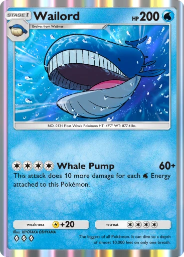 Wailord (b1-057) card in Pokémon TCG Pocket