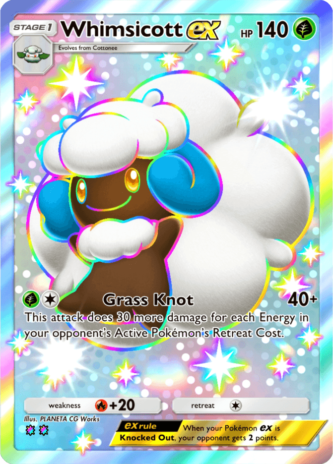 Whimsicott ex (b3-225) card in Pokémon TCG Pocket