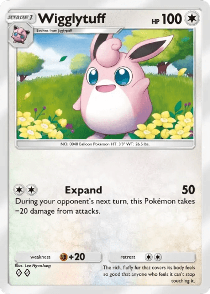 Wigglytuff card by Lee HyunJung