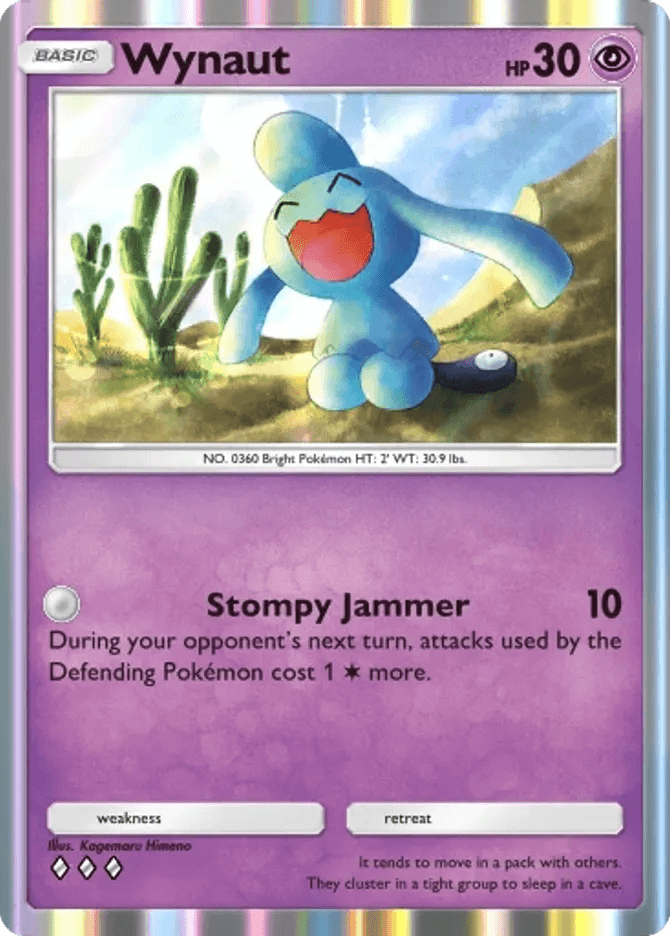 Wynaut (b4-074) card in Pokémon TCG Pocket