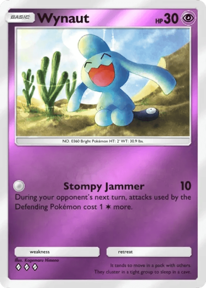 Wynaut (b4b-306) card in Pokémon TCG Pocket