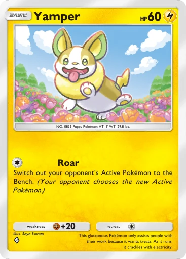 Yamper (b1-095) card in Pokémon TCG Pocket