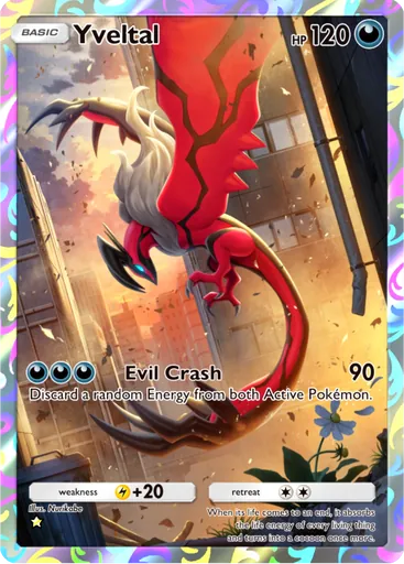 Yveltal (b2-175) card in Pokémon TCG Pocket