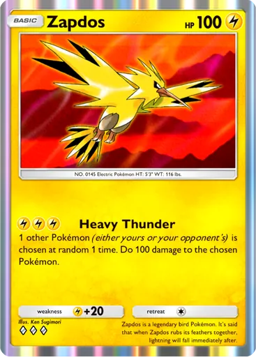 Zapdos (b2-051) card in Pokémon TCG Pocket