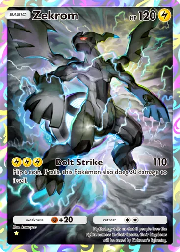 Zekrom (b3-163) card in Pokémon TCG Pocket