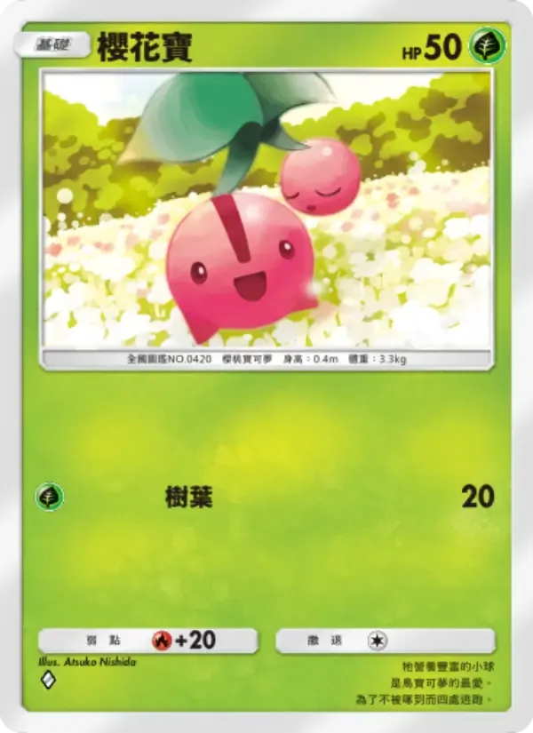 Cherubi card in Chinese