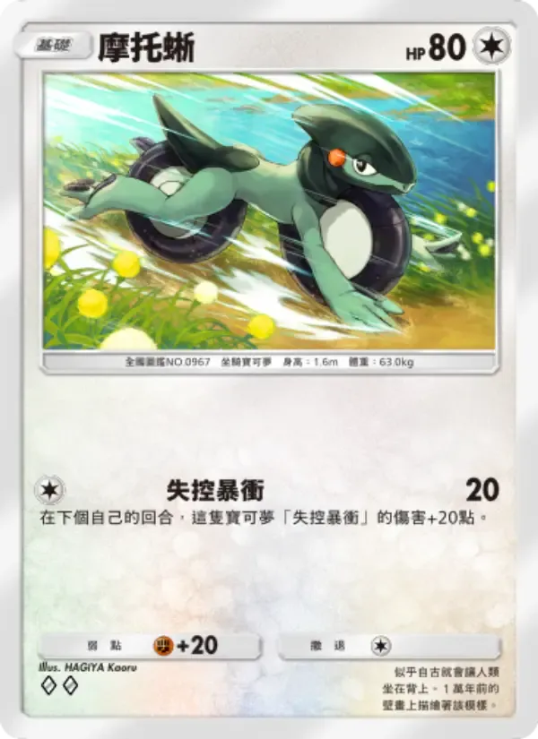 Cyclizar card in Chinese