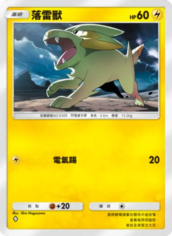 Electrike card in Chinese