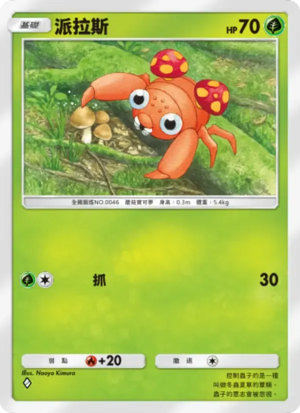 Paras card in Chinese