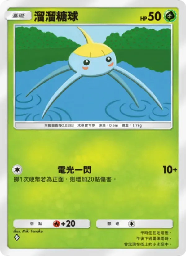 Surskit card in Chinese