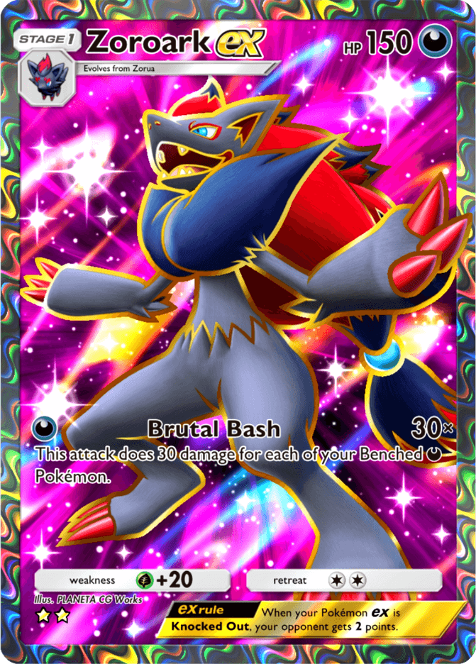 Zoroark ex (b3-186) card in Pokémon TCG Pocket
