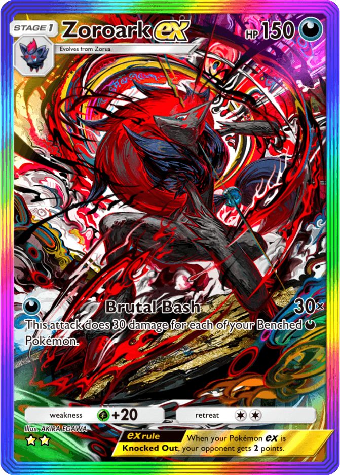 Zoroark ex (b3-199) card in Pokémon TCG Pocket