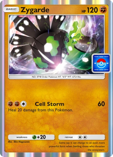 Zygarde (pb-052) card in Pokémon TCG Pocket